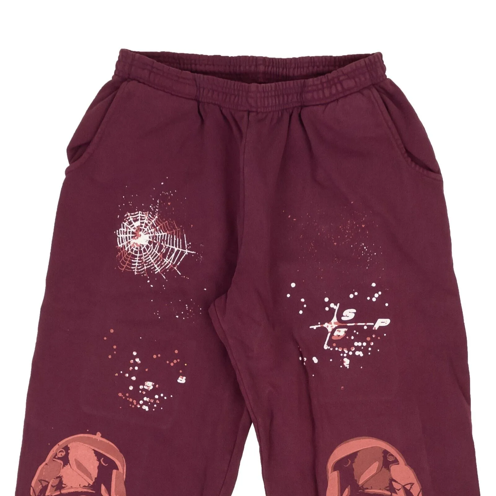 Sp5der Pantalon de survêtement Nocturne pour Autoroute - Violet