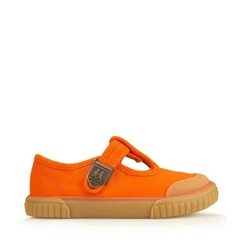 Start-Rite : Ancre - Baskets à barre en toile pour enfant - Orange