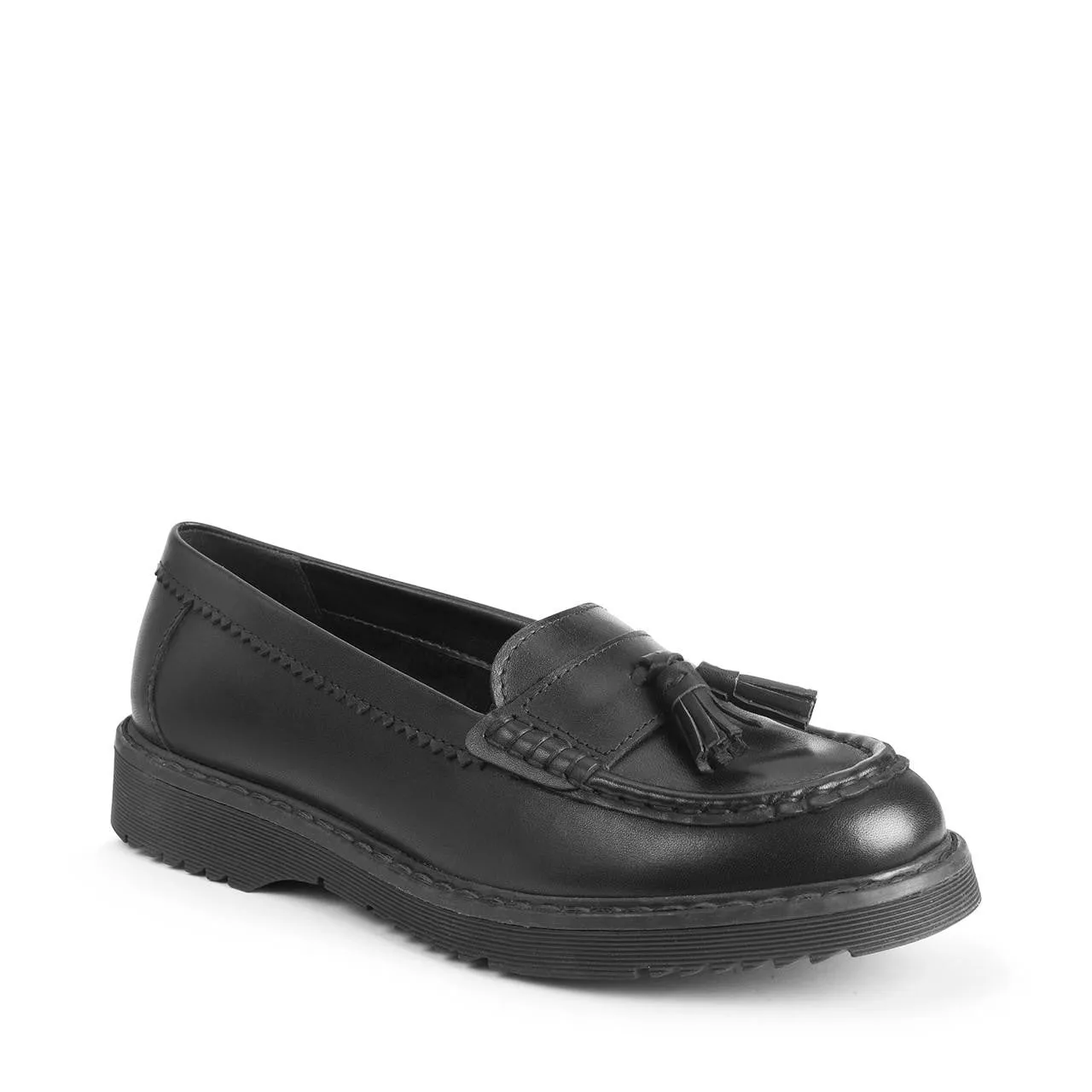 Start-Rite : Chaussures d'école à enfiler Infinity pour filles - Cuir noir