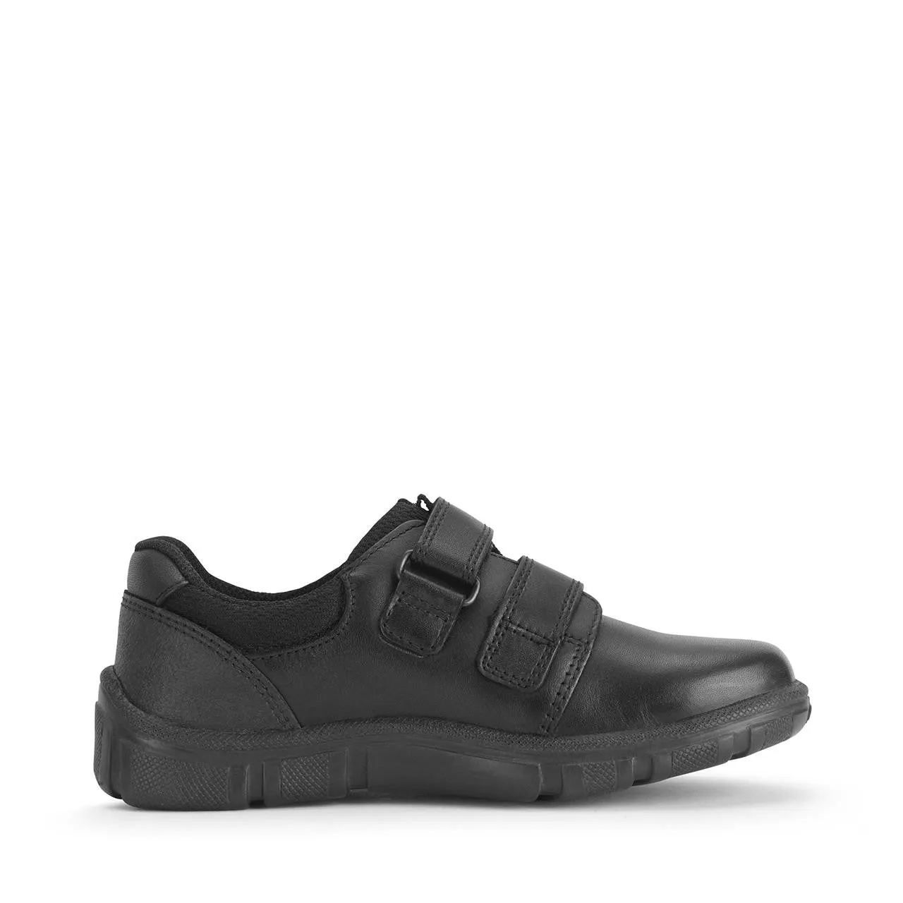 Start-Rite: Chaussures d'école à scratch Origin - Cuir noir