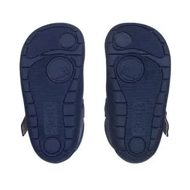 Start-Rite : Chaussures Premiers Pas à Boucle de Voyage pour Enfants - Cuir Marine