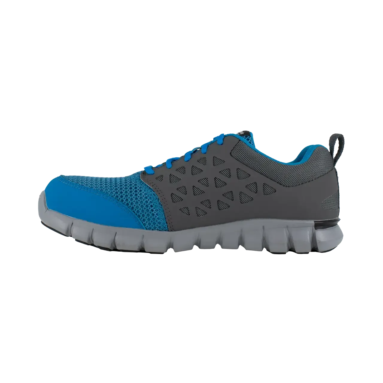 Chaussure de travail sportive Sublite à embout d'alliage bleu/gris