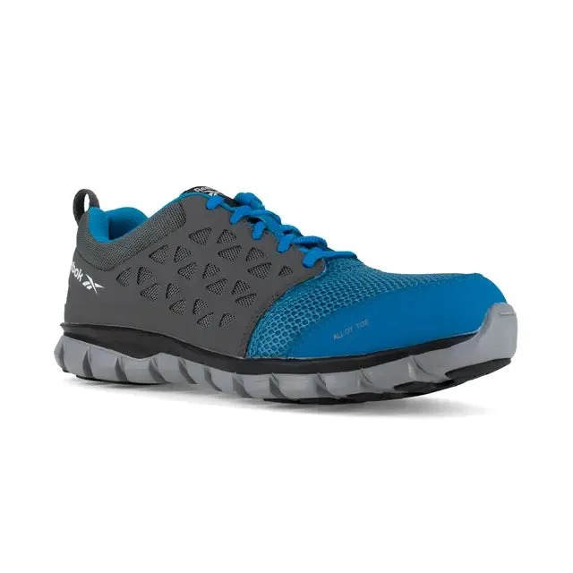Chaussure de travail sportive Sublite à embout d'alliage bleu/gris