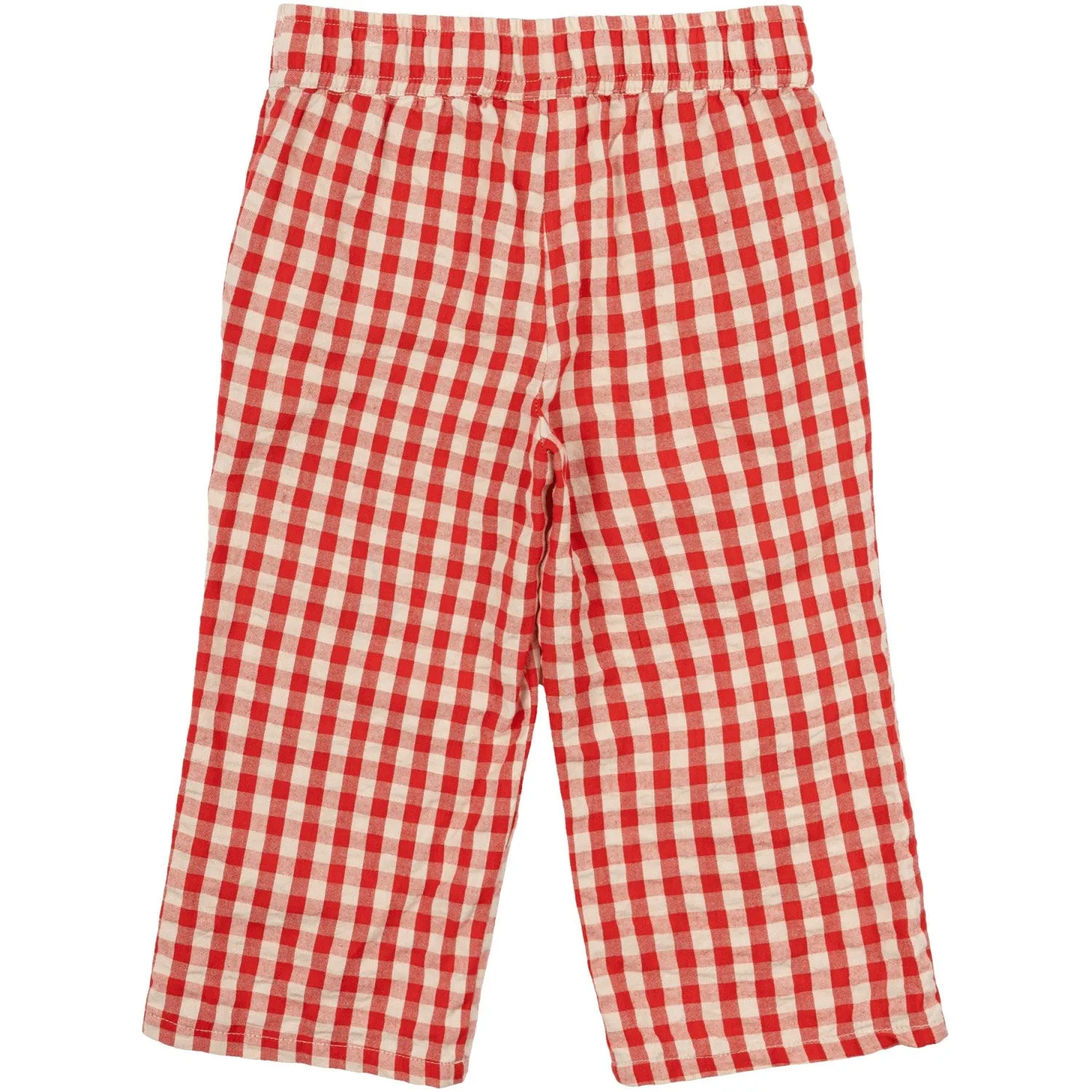 LES NOUVEAUX Frères et Sœurs Poppy Pantalon Large à Carreaux Rouge Nelly BébéEnfants_The-New-Siblings