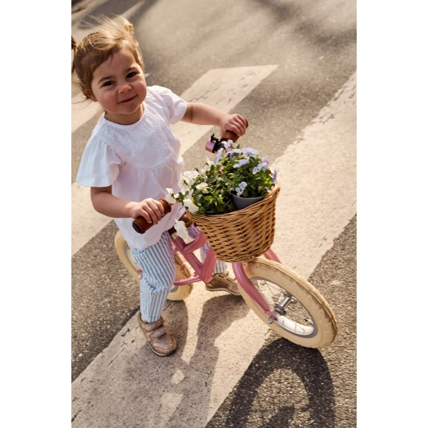 LES NOUVEAUX Siblings X Luksusbaby Pantalon Ojo Rayé Bleu Brumeux Babykids_The-New-Siblings