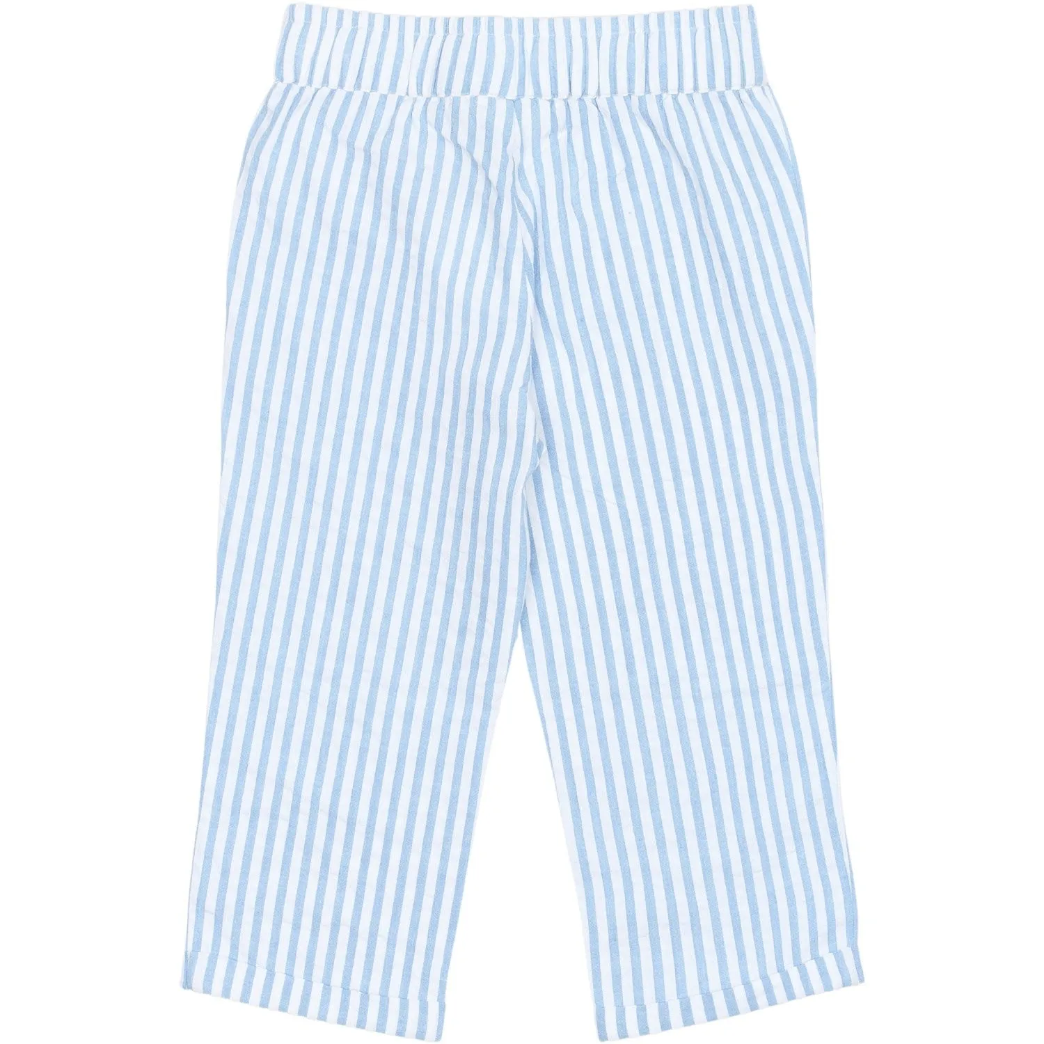 LES NOUVEAUX Siblings X Luksusbaby Pantalon Ojo Rayé Bleu Brumeux Babykids_The-New-Siblings