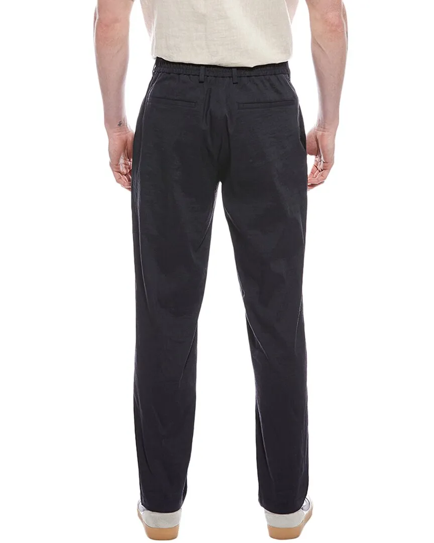 Pantalon Theory Curtis en mélange de lin