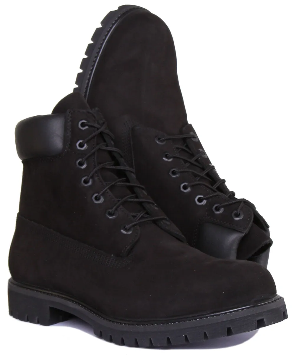 Bottes Timberland 6 Inch en Noir pour Homme Chaussures Timberland