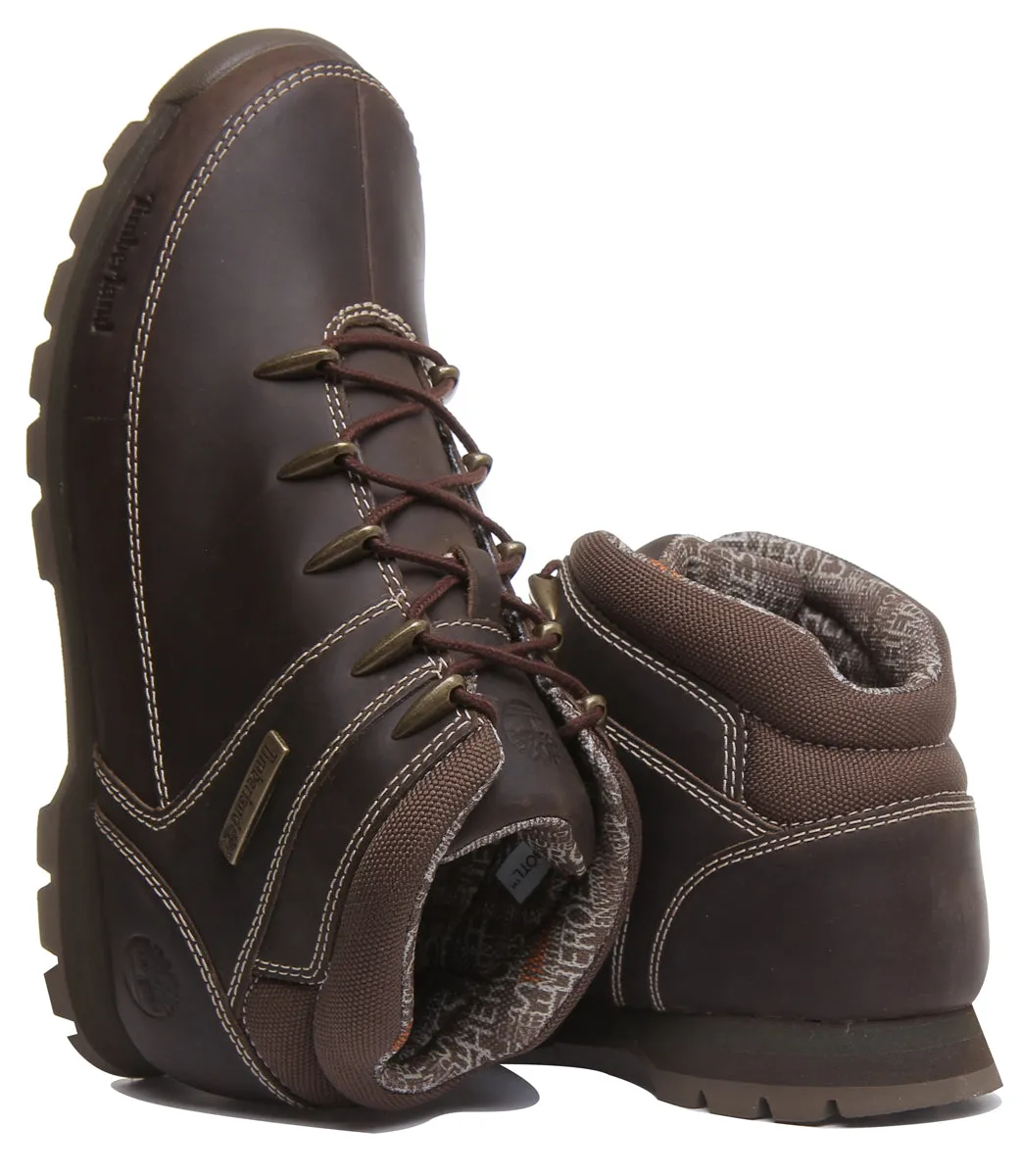 Chaussure Timberland A2Dus Euro Sprint Mid Hiker Boot en olive pour homme