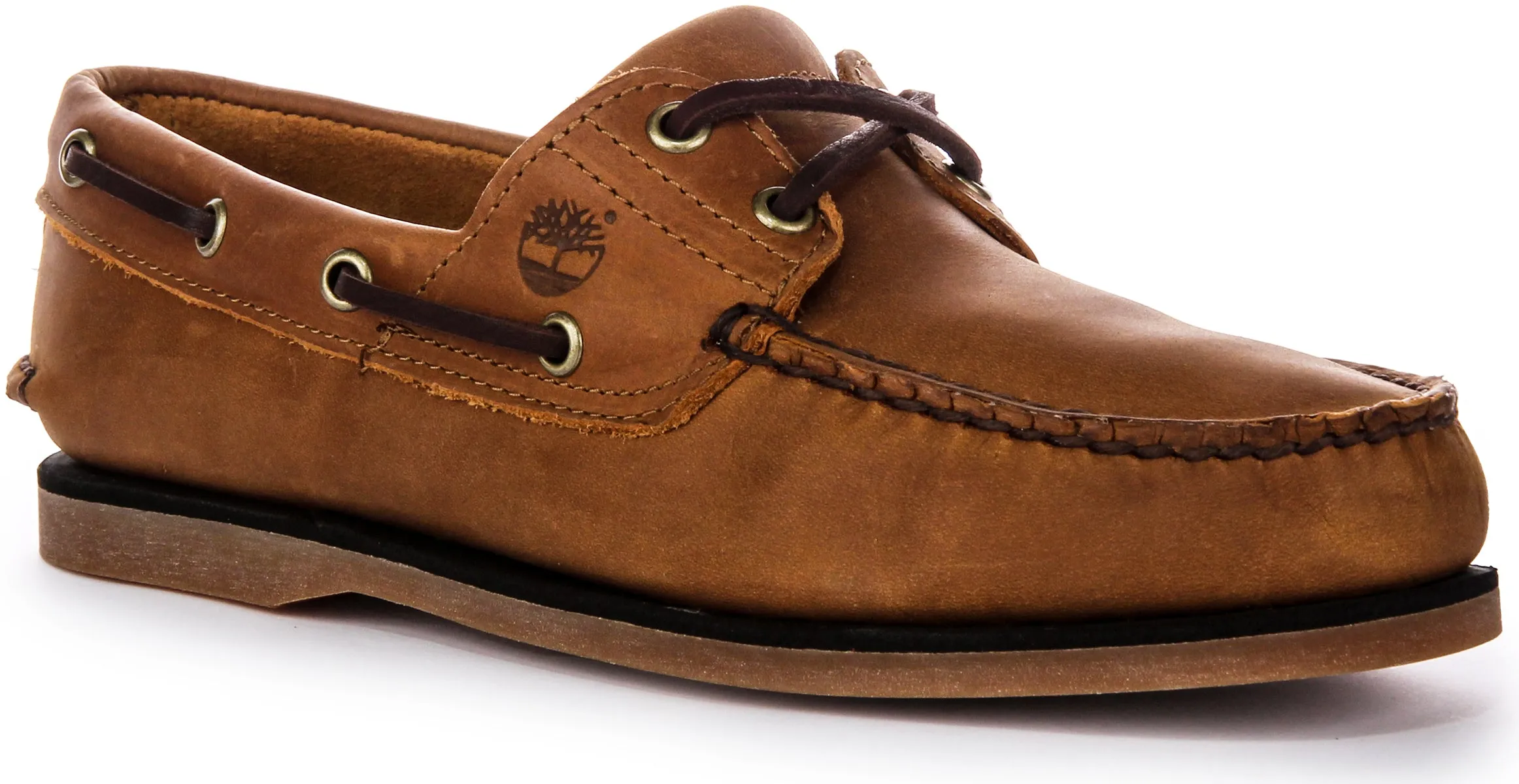 Chaussures bateau Timberland A2G7U en marron clair pour hommes