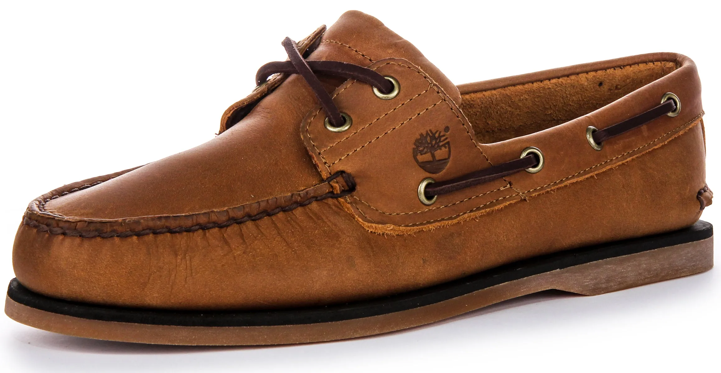 Chaussures bateau Timberland A2G7U en marron clair pour hommes
