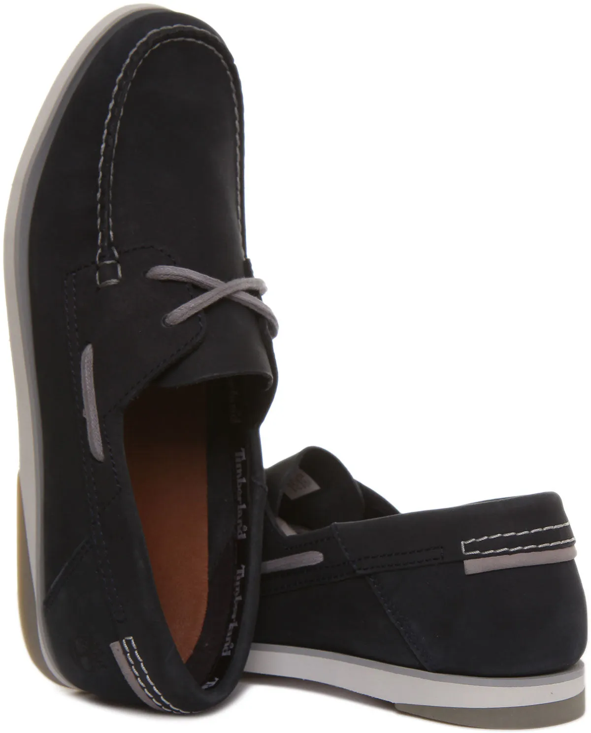Chaussures bateau Timberland A416H0 en marine pour hommes