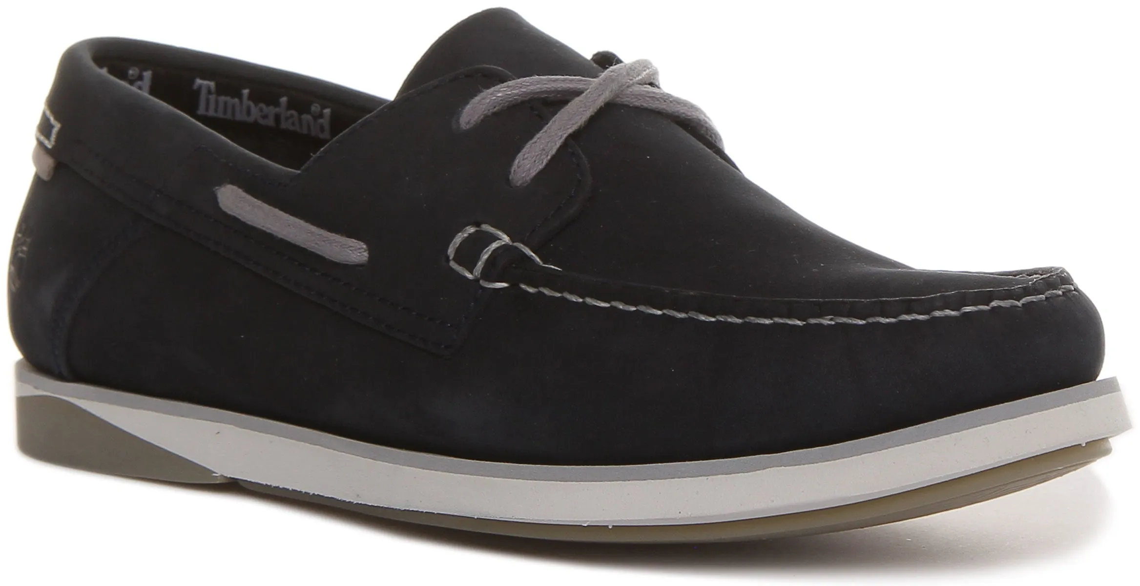 Chaussures bateau Timberland A416H0 en marine pour hommes
