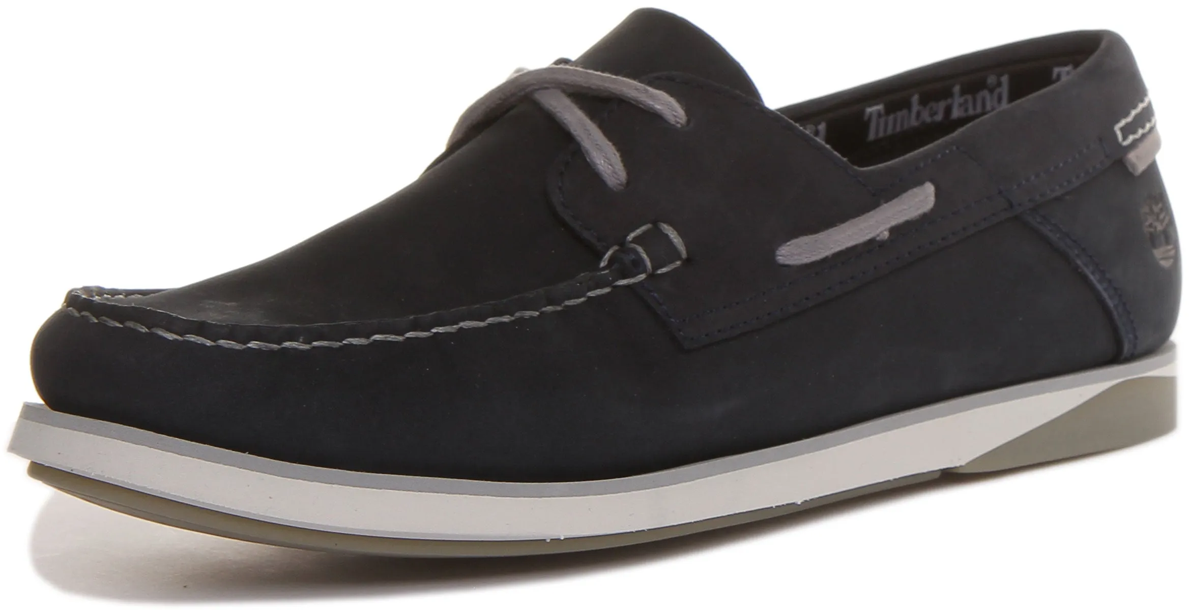 Chaussures bateau Timberland A416H0 en marine pour hommes