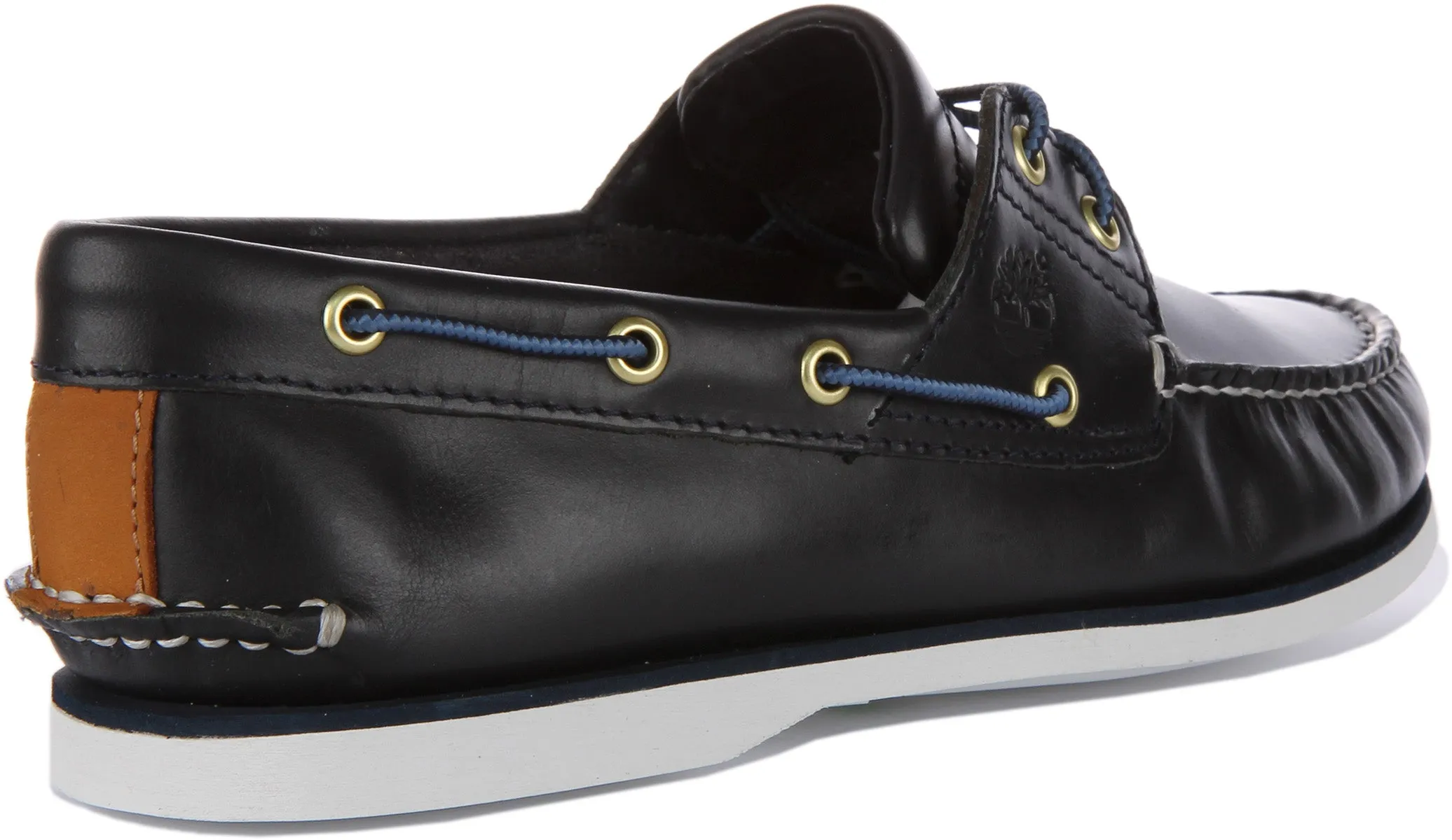 Chaussures Timberland A5Qu8 à 2 œillets en marine pour hommes