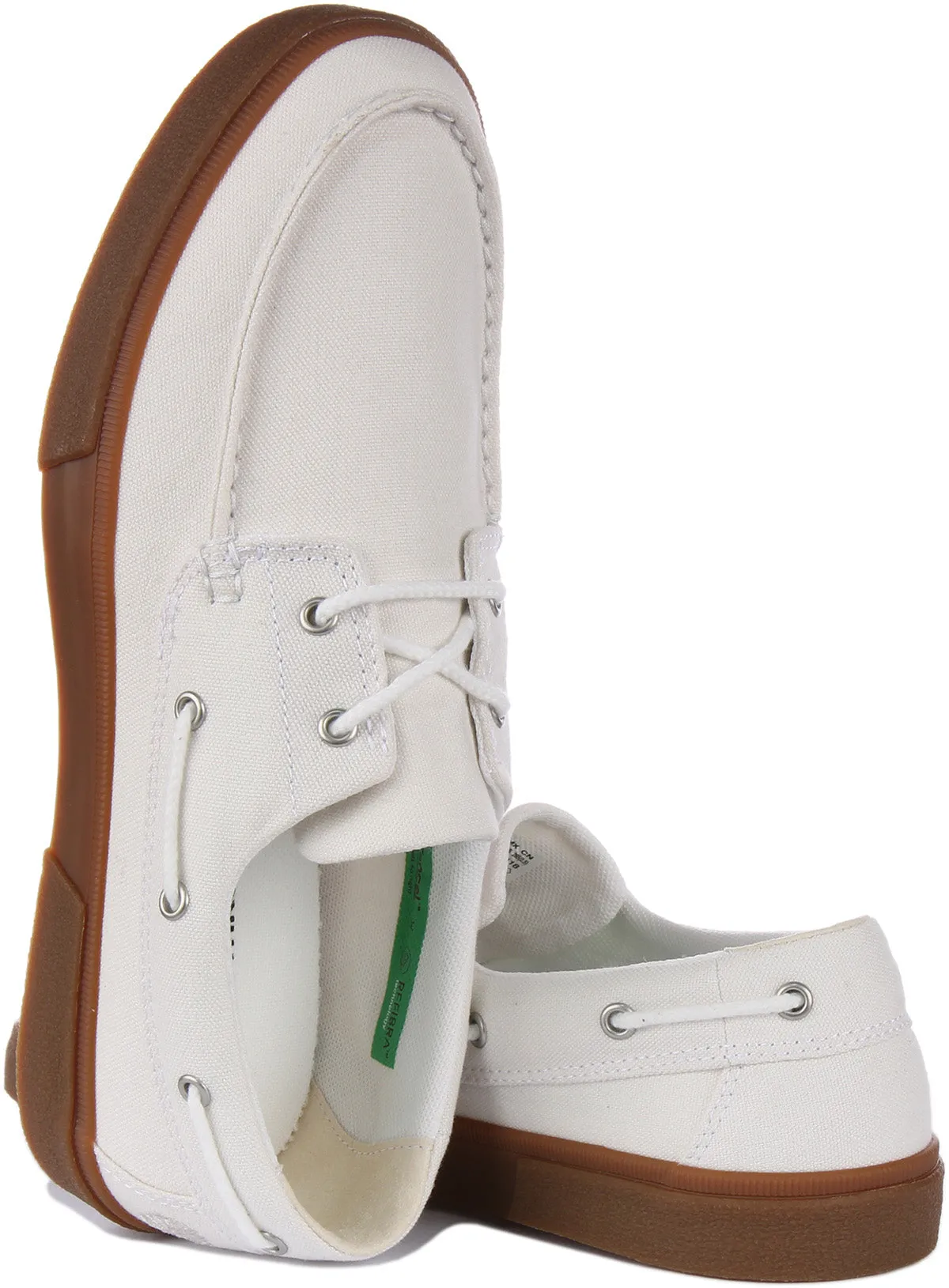 Chaussures bateau Timberland A5Zdn Union Wharf en blanc pour hommes