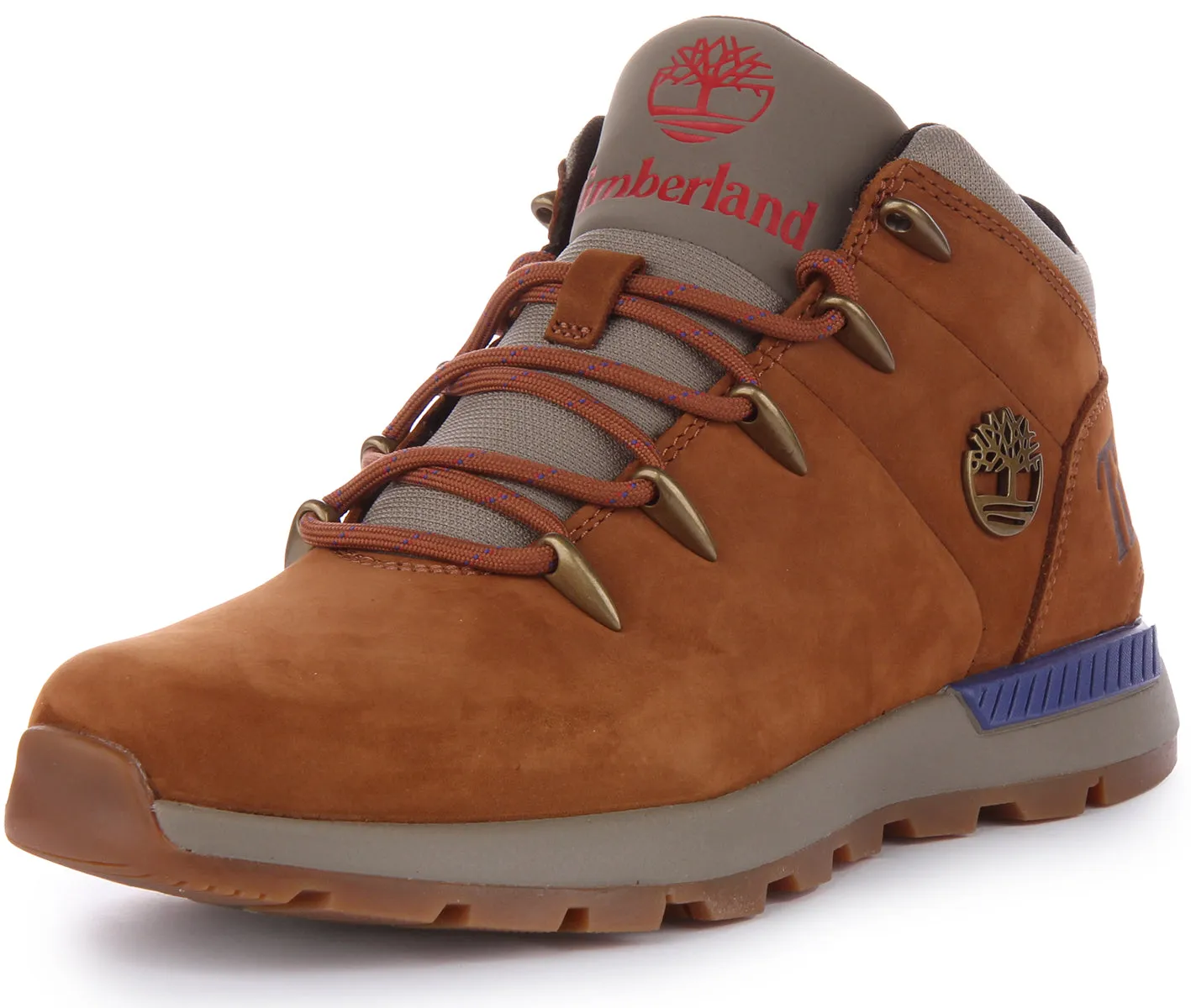 Chaussures Timberland A61Fz Sprint Trekker Mid Rouille Pour Homme Timberland