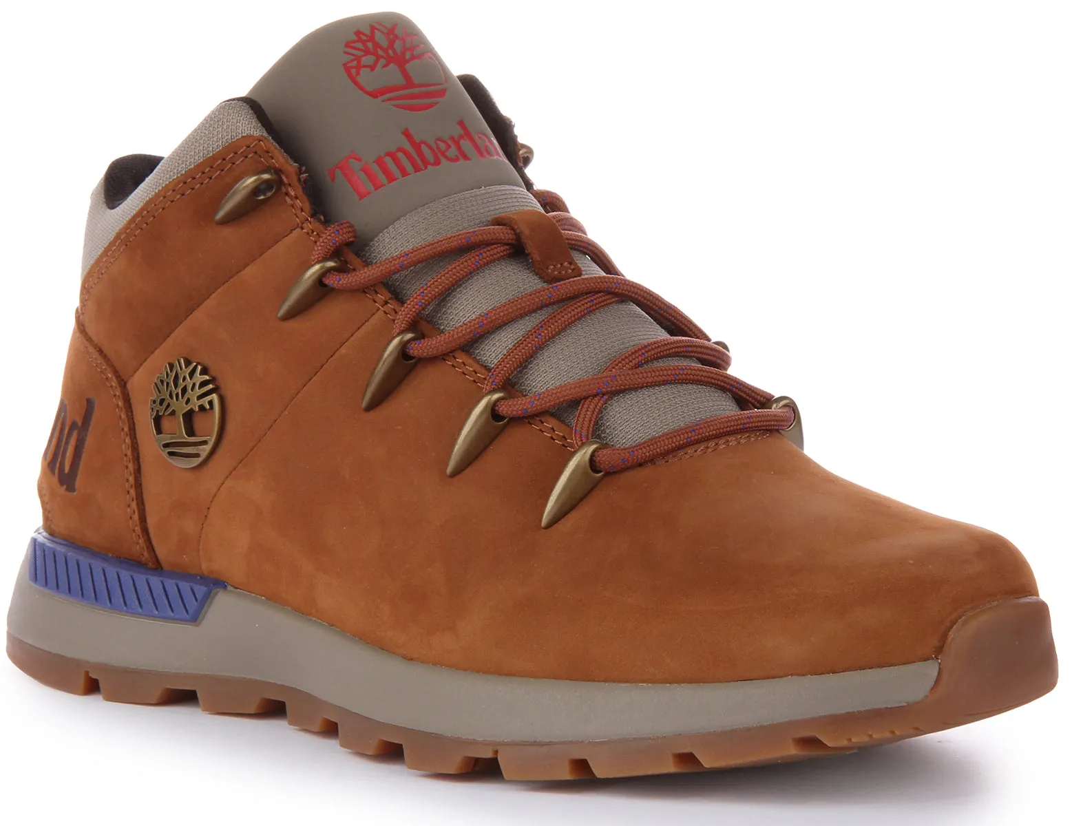 Chaussures Timberland A61Fz Sprint Trekker Mid Rouille Pour Homme Timberland
