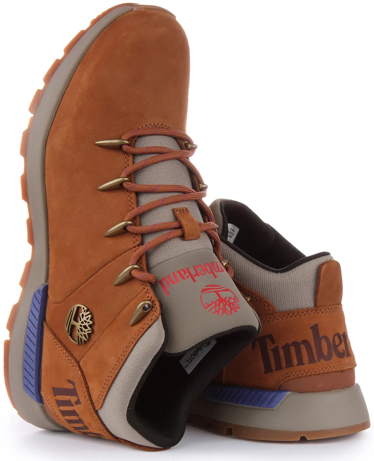 Chaussures Timberland A61Fz Sprint Trekker Mid Rouille Pour Homme Timberland