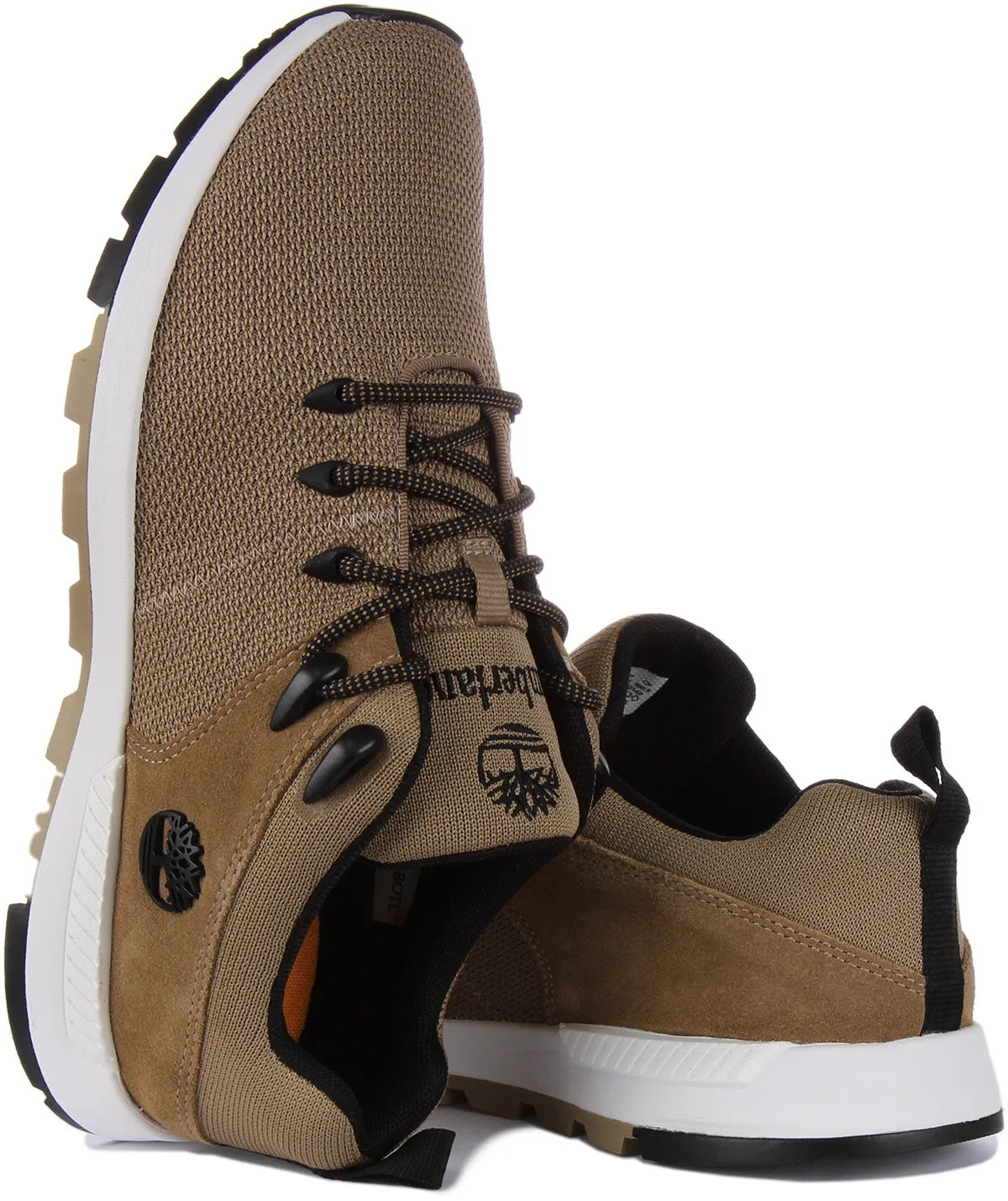 Chaussures Timberland Sprint Trekker A5X1C en olive pour homme