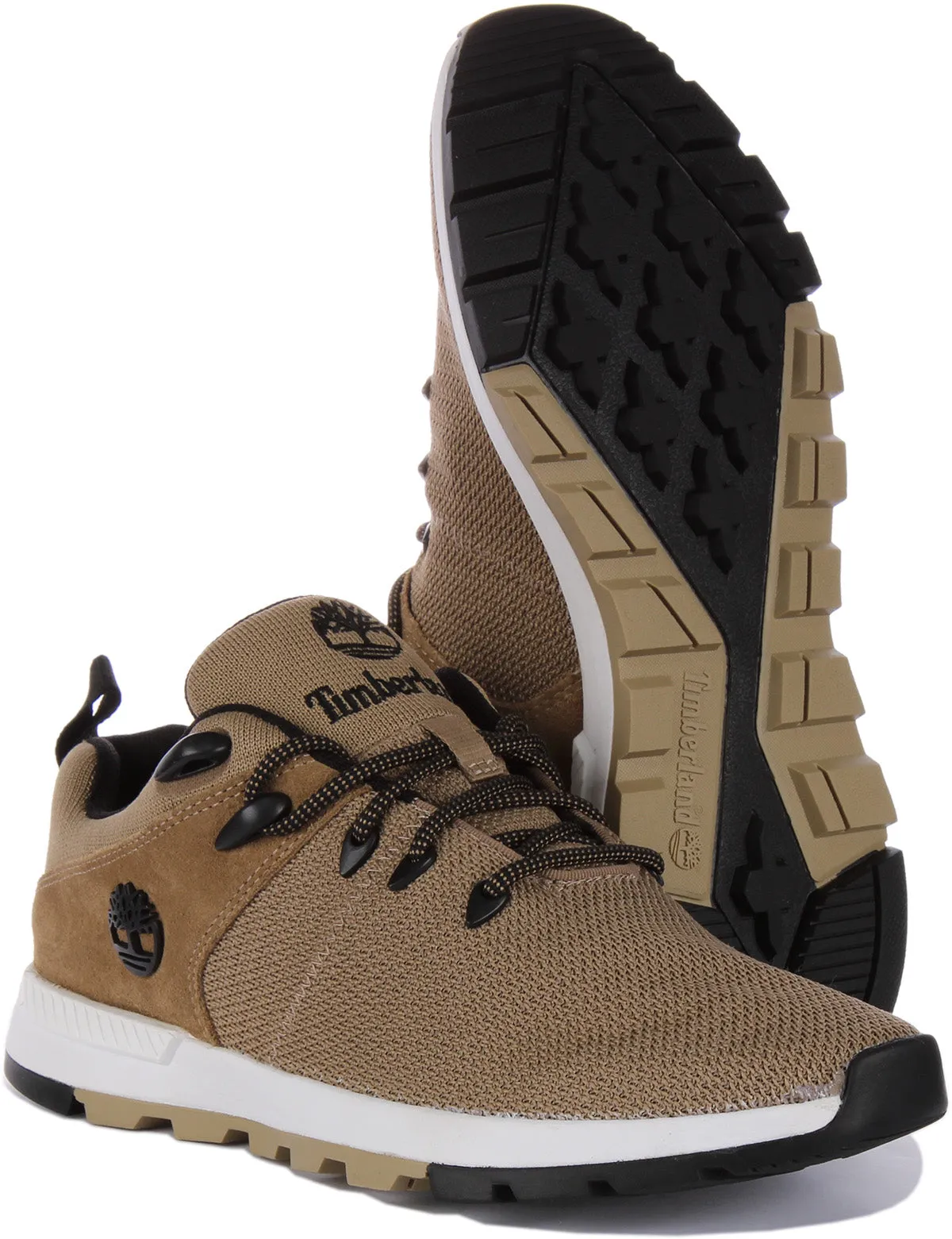 Chaussures Timberland Sprint Trekker A5X1C en olive pour homme