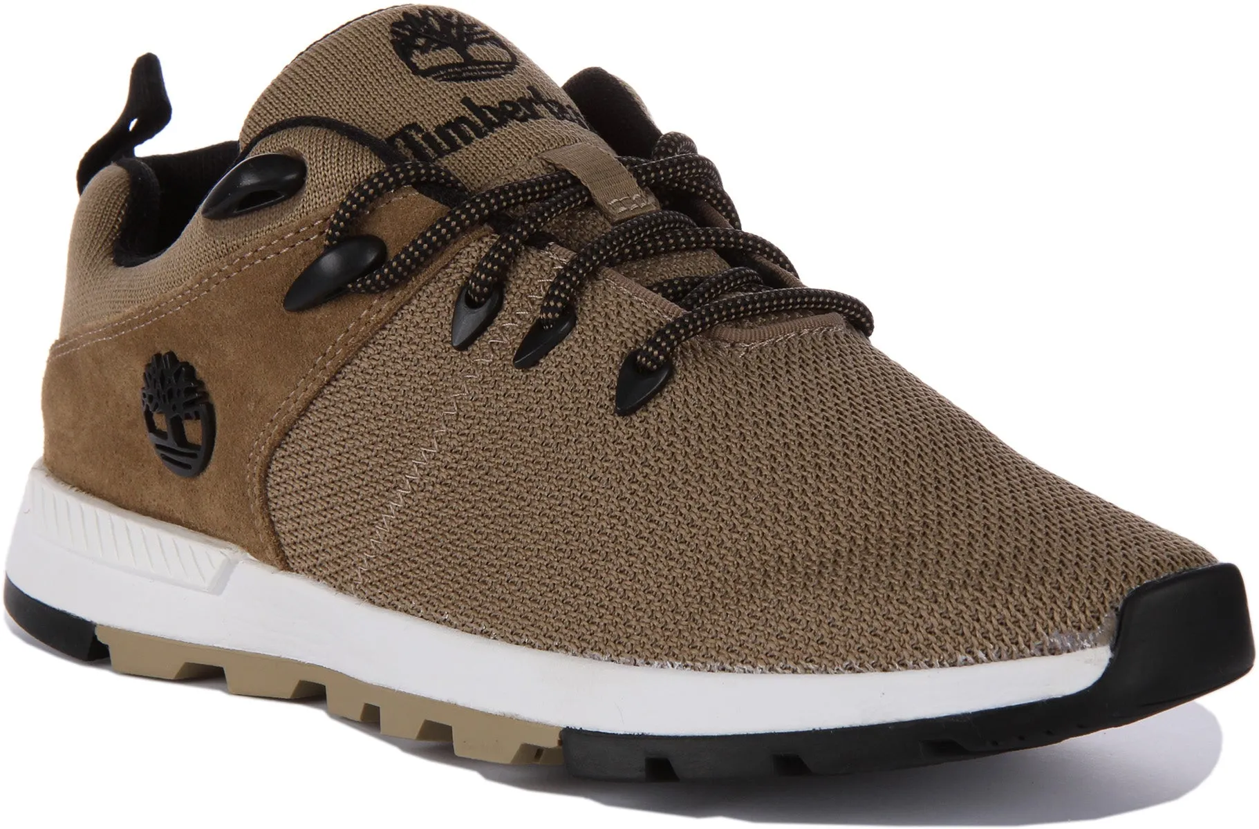 Chaussures Timberland Sprint Trekker A5X1C en olive pour homme