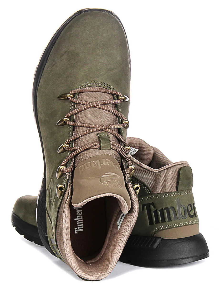 Timberland Sprint Trekker A6DQD en vert foncé pour hommes Chaussures Timberland