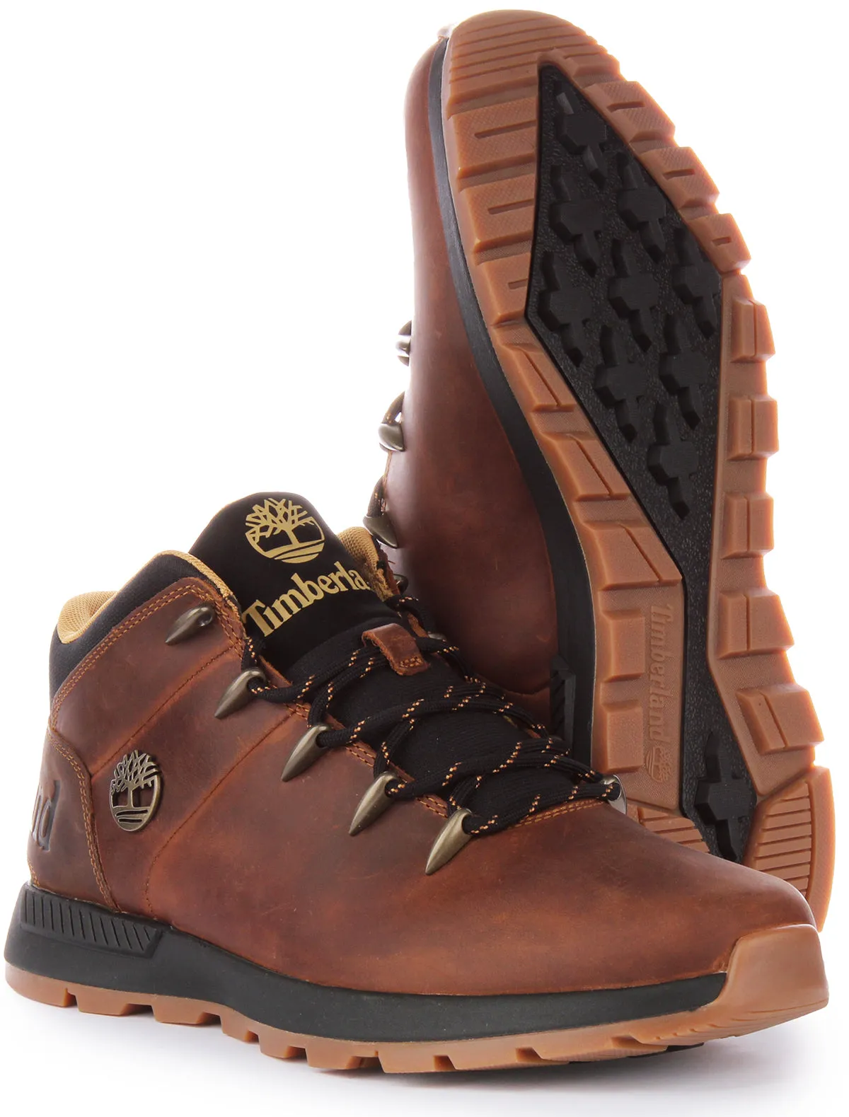 Chaussures Timberland Sprint Trekker Mid A67TG en marron foncé pour hommes