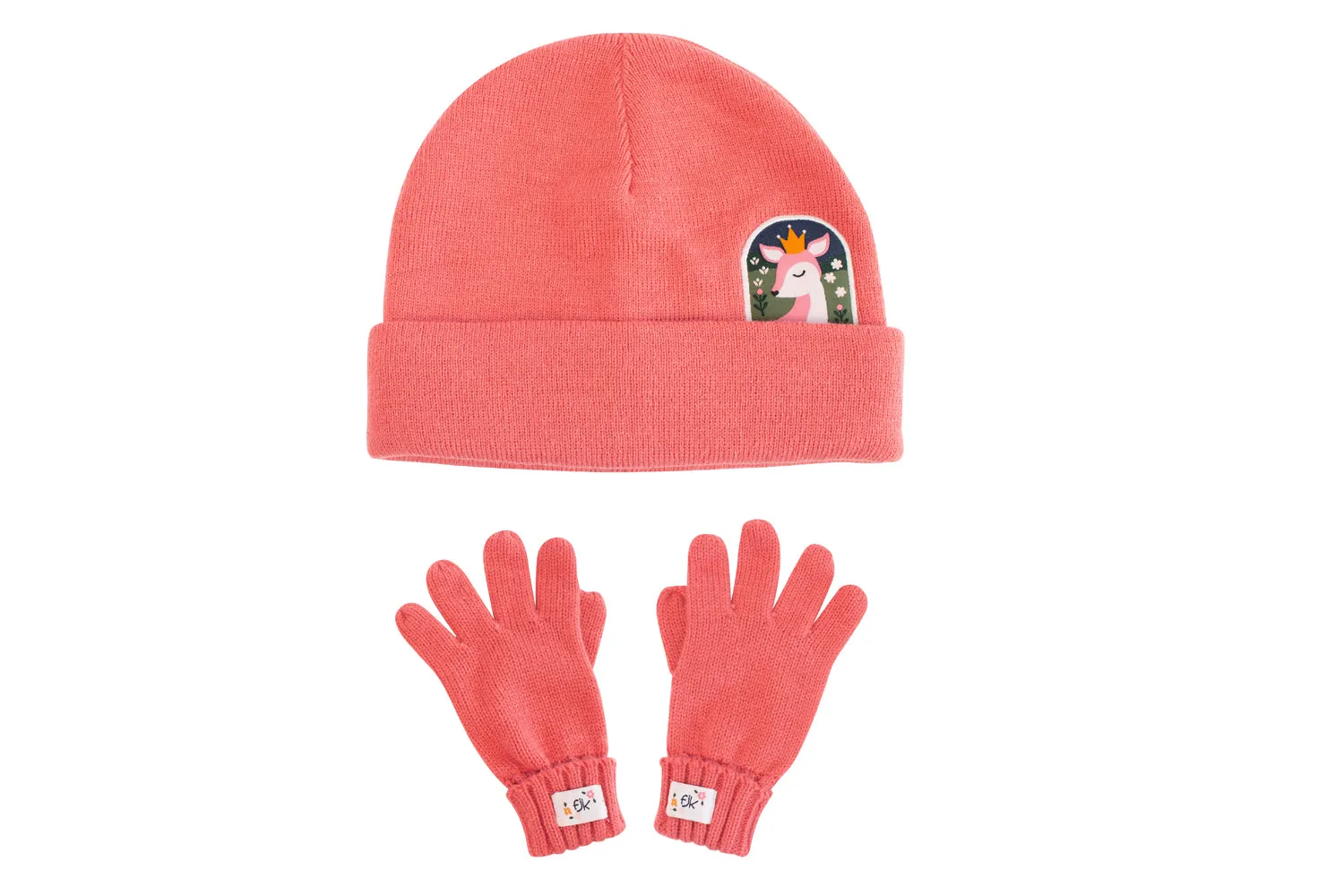 Bonnet et gants pour bébé/enfant - Cerf Babykids_Flapjackkids
