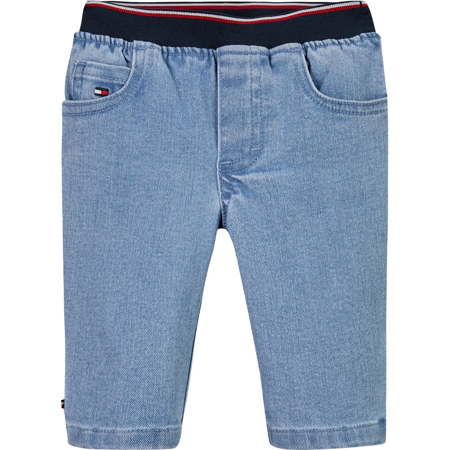 Tommy Hilfiger Denim Pantalon en jean rayé moyen micro global pour bébés/enfants