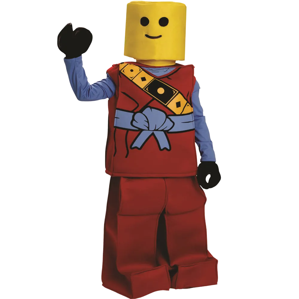 Costume de Ninja en Blocs Jouet - Rouge - Enfants Babykids_Dress-Up-America