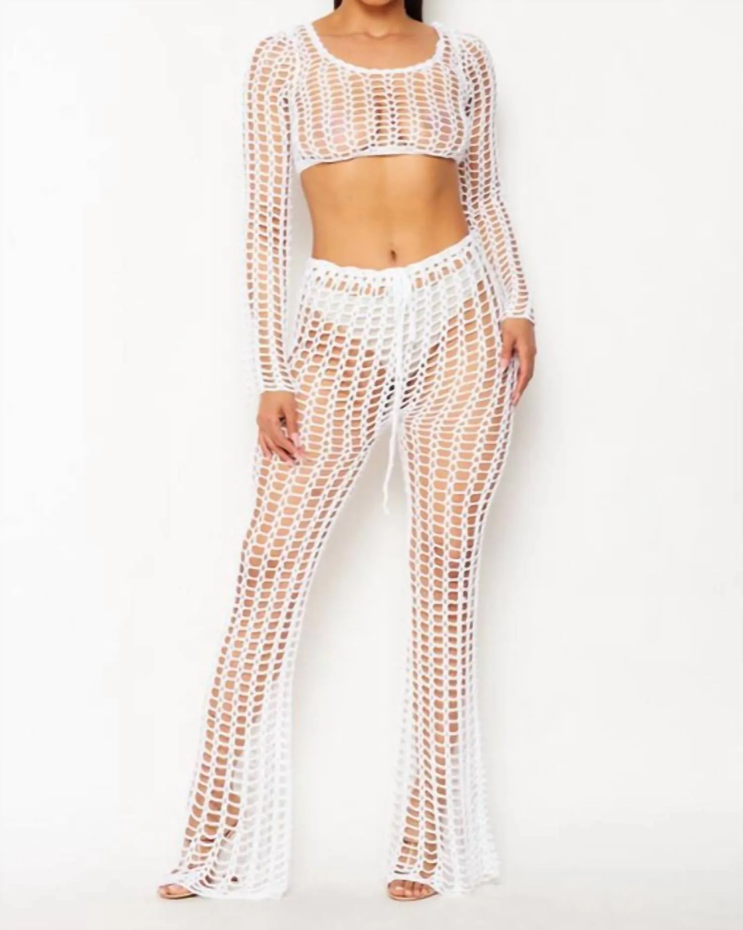 Ensemble Crochet Tulum en Blanc