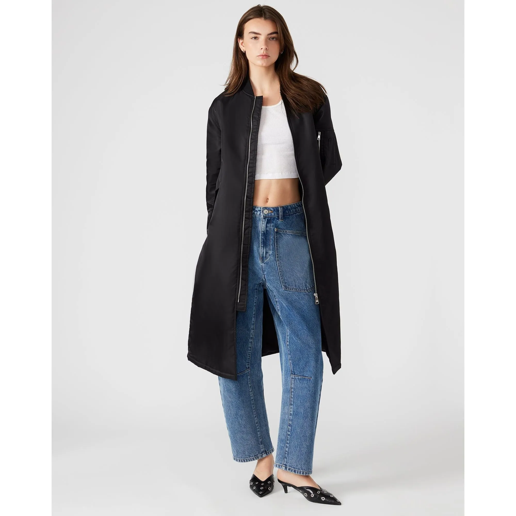 Vindy Manteau Noir