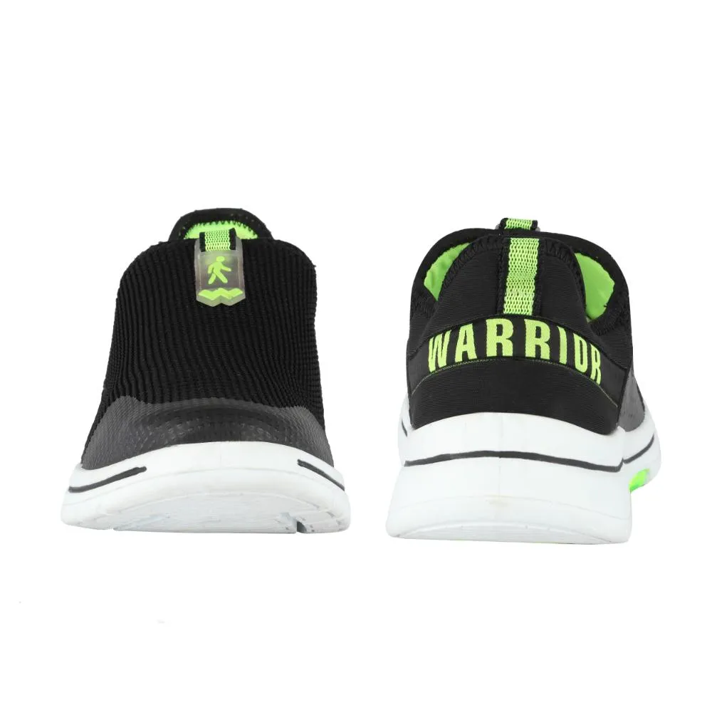 Chaussures décontractées sans lacets Warrior Green pour hommes, marche facile par Liberty
