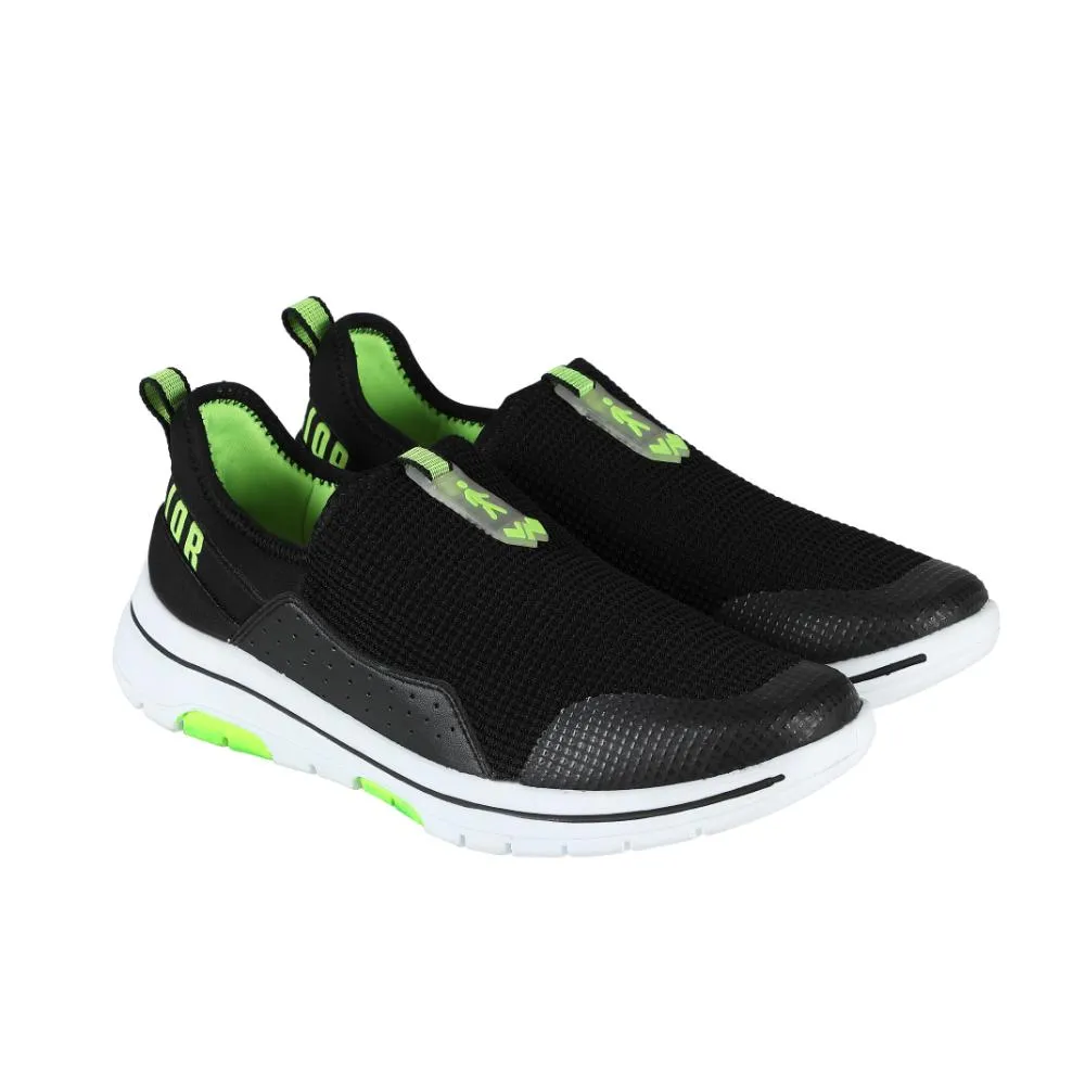 Chaussures décontractées sans lacets Warrior Green pour hommes, marche facile par Liberty