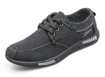 West Louis™ Chaussures plates extérieures pour hommes en toile