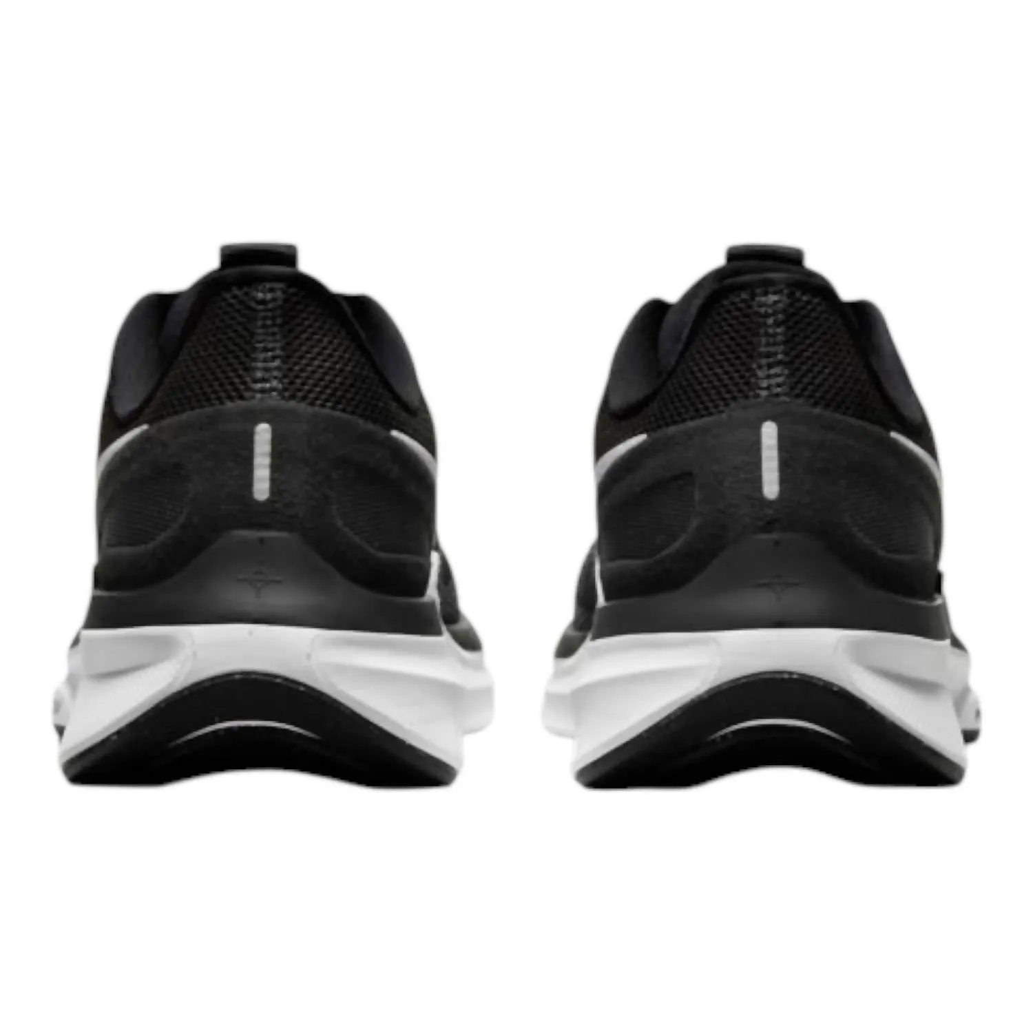 Chaussures Air Zoom Structure 25 pour Femme en Noir/Gris Fumée Sombre/Blanc