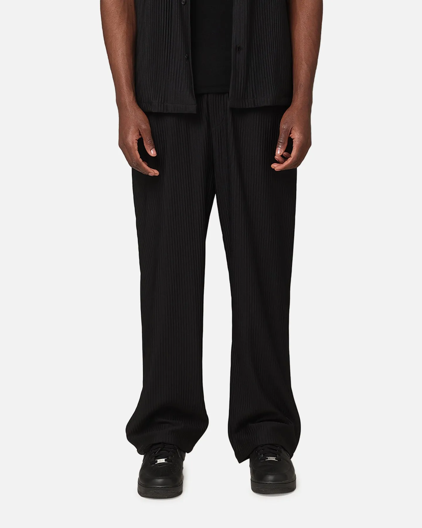 XXIII Pantalon à Pli Noir