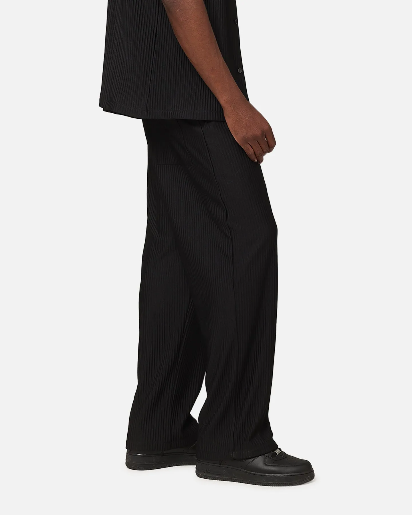 XXIII Pantalon à Pli Noir