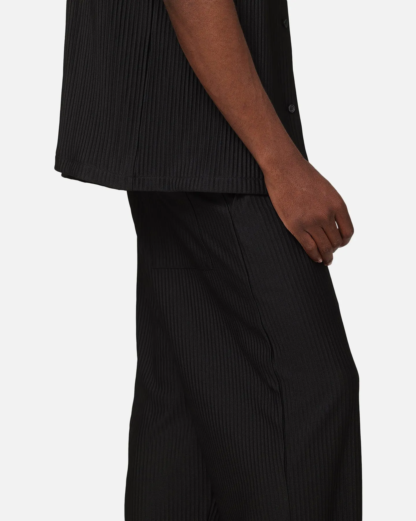 XXIII Pantalon à Pli Noir