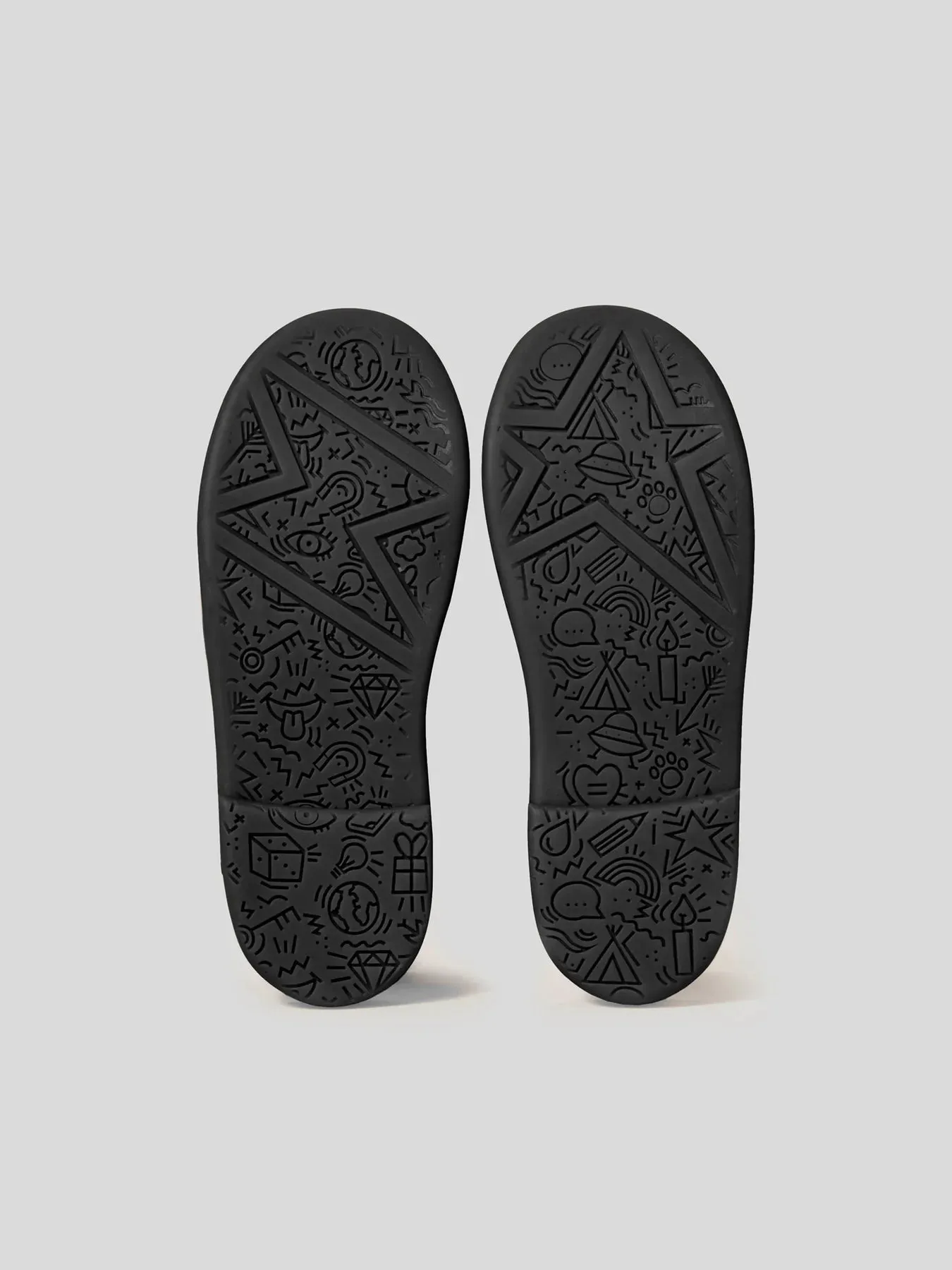 Zig & Star : Bottes Rockit School - Cuir noir